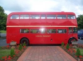 Classic Routemaster bus for wedding hire in Daventry 